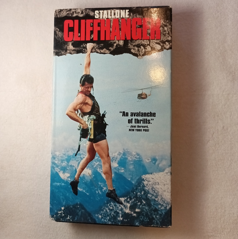 VHS Movie "Cliffhanger"